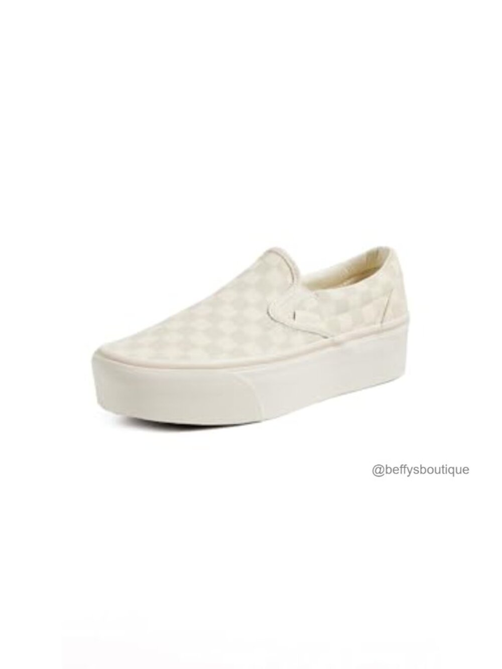 Vans Classic Slip-On Stackform Platform Sneaker Rubber Sole